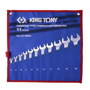 King Tony 11pce R/OE Wrench Set 8-24mm