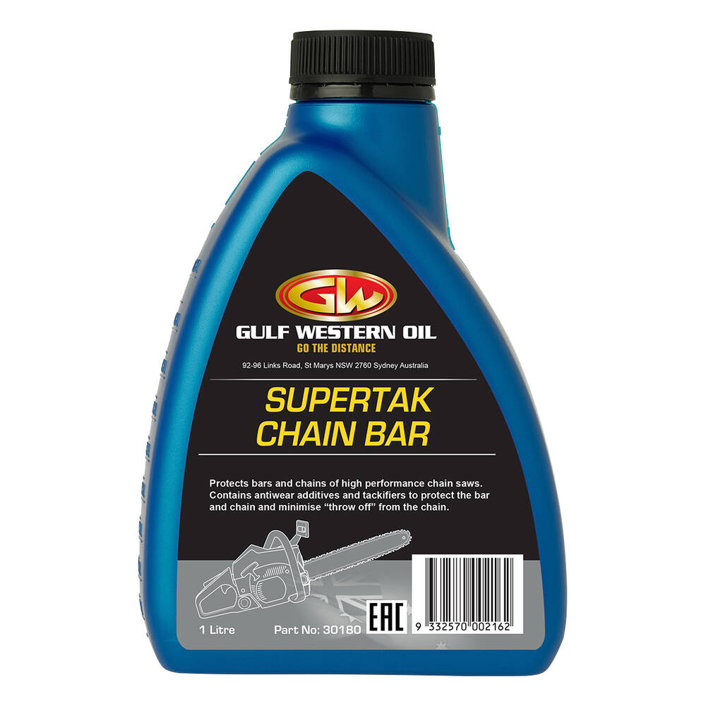 Gulf Western Supertak Chain Bar Oil 1L
