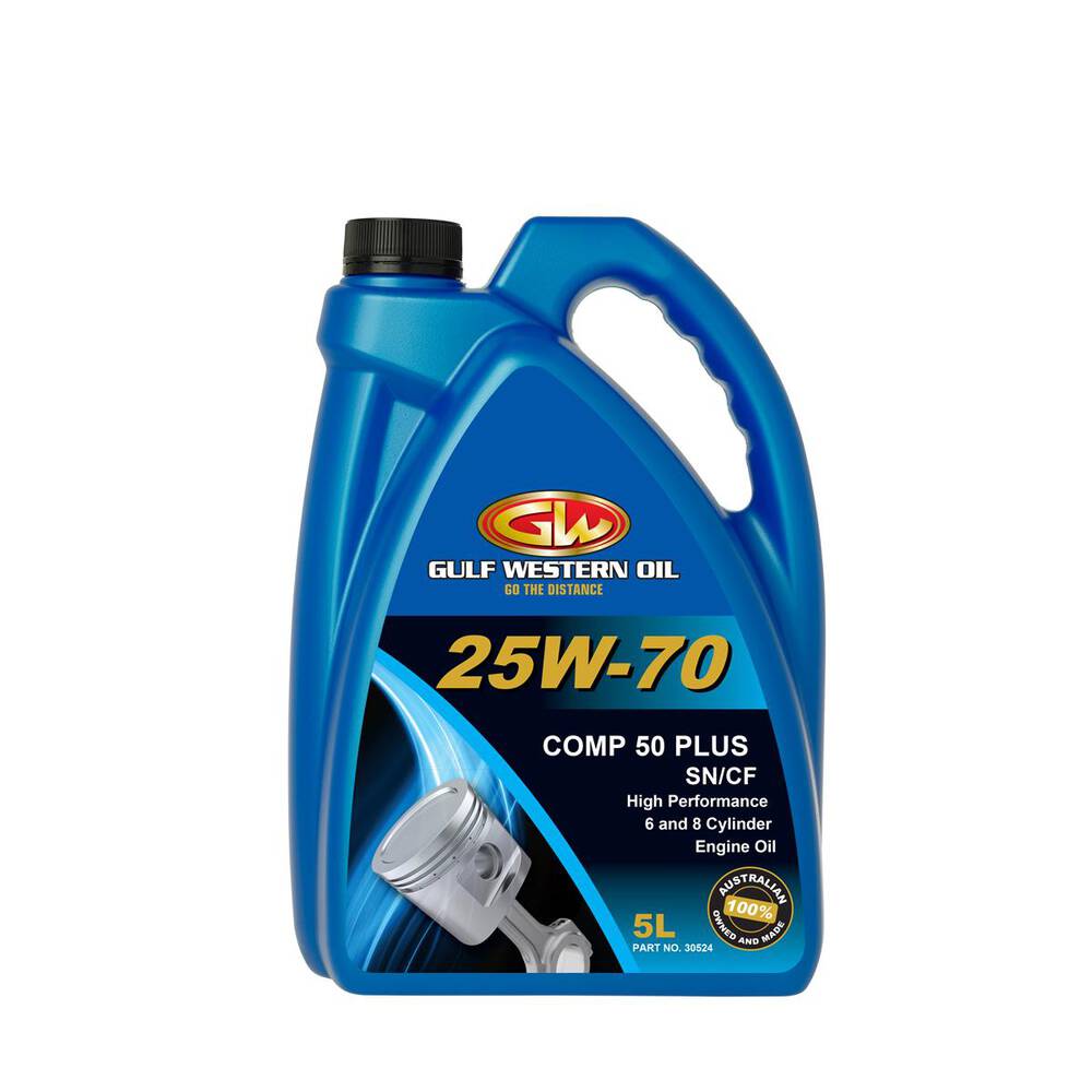 Gulf Western Comp 50 Plus Engine Oil 25W70 5L