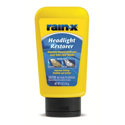 HEADLIGHT RESTORER IS A SPECIAL PLASTIC CLEANER FOR MODERN CAR HEADLIGHT