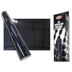 Interior Wrap 3D Carbon Film Gun Metal
