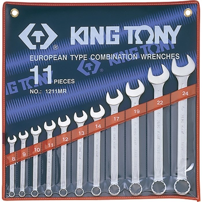 King Tony 11pce R/OE Wrench Set Metric